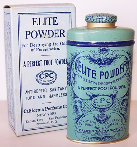 Elite Foot Powder - 1928