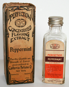 Perfection Peppermint Flavoring - 1931
