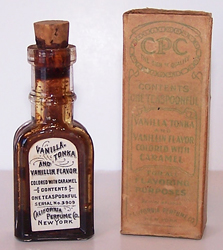 Vanilla Tonka and Vanilla Flavoring Sample - 1910