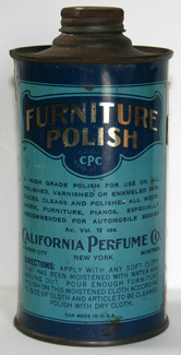 Furniture Polish - 1929