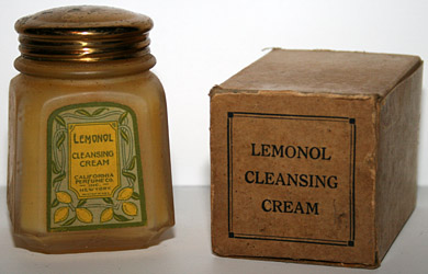 Lemonol Cleansing Cream - 1925