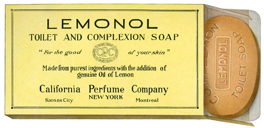 Lemonol Toilet Soap - 1925