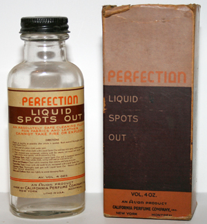 Perfection Liquid Spots Out - 1931