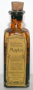 Perfection Maplex Flavoring - 1923