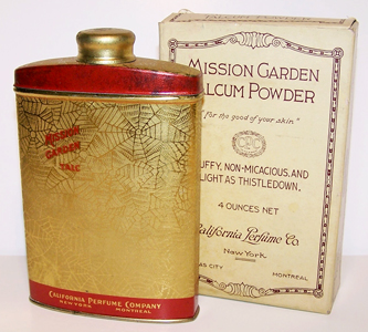 Mission Garden Talcum Powder - 1925