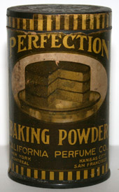  Perfection Baking Powder 8 oz - 1928