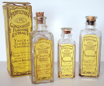 Perfection Flavoring Extracts - 1924