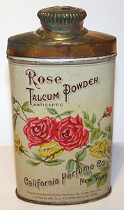 Rose Talcum - 1908