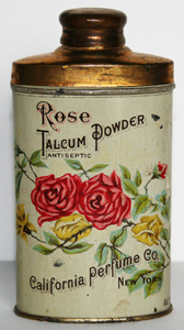 Rose Talcum - 1912