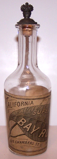 California Superior Bay Rum - 4 Oz. - 1895