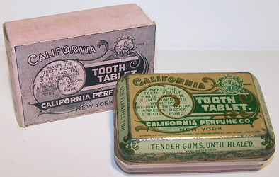 California Tooth Tablet - 1912