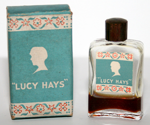 Two dram Lucy Hays Perfume - 1936