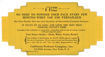 Vernafleur Advertisement - 1925